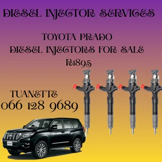Toyota Prado Diesel Injectors For Sale On Exchange With Warranty