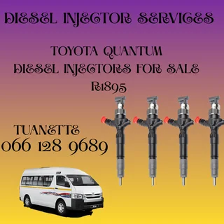Toyota Quantum Diesel Injectors For Sale
