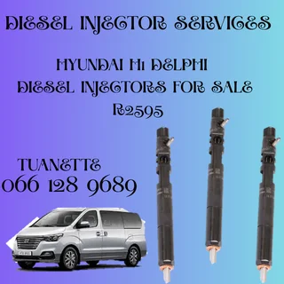 Hyundai H1 Delphi Diesel Injectors For Sale On Exchange Or To Recon