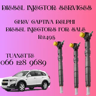 Chev Captiva Delphi Diesel Injectors For Sale On Exchange Or To Recon Your Own