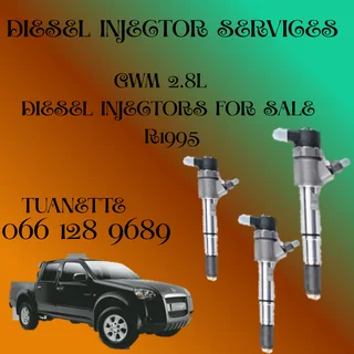 Gwm 2.8 Diesel Injectors For Sale With Washers And Warranty