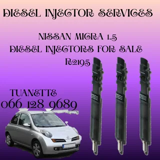 Nissan Micra 1.5 Diesel Injectors For Sale On Exchsange With Copper Washers And 6 Months Warranty
