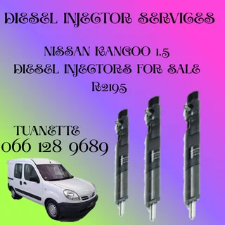 Nissan Kangoo 1.5 Diesel Injectors For Sale On Exchange Or To Recon