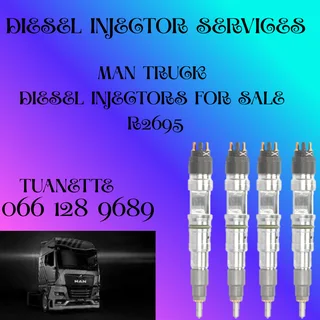 Man Truck Diesel Injectors For Sale Or To Recon Your Own