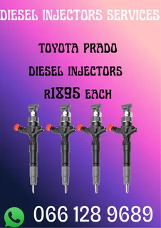 Toyota Prado Diesel Injectors For Sale On Exchange With Washers