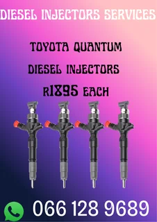 Toyota Quantum Diesel Injectors For Sale On Exchange With Copper Washers
