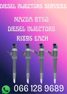 Mazda Bt50 Diesel Injectors For Sale On Exchange With Warranty