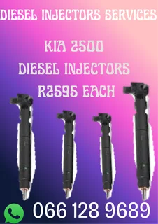 Kia 2500 Diesel Injectors For Sale On Exchange With Copper Washers