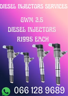 Gwm 2.5 Diesel Injectors For Sale On Exchange With Warranty