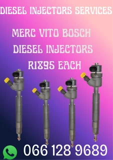 Merc Vito Bosch Diesel Injectors For Sale On Exchange With Warranty
