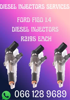 Foird Figo 1.4 Diesel Injectors For Sale On Exchange With Warranty