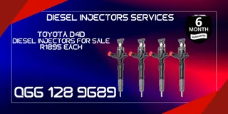 Toyota D4d Diesel Injectors For Sale On Exchange With Warranty