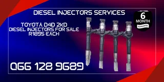 Toyota D4d 2kd Diesel Injectors For Sale On Exchange Or To Recon Your Own