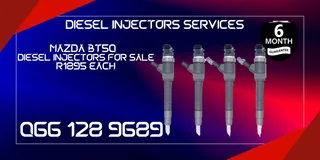 Mazda Bt50 Diesel Injectors For Sale On Exchange With Warranty
