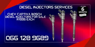 Chev Captiva Bosch Diesel Injectors For Sale On Exchange With Warranty