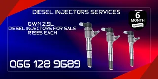 Gwm 2.5 Diesel Injectors For Sale On Exchange Or To Recon