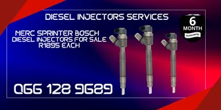 Merc Sprinter Bosch Diesel Injectors For Sale On Exchange With Copper Washers