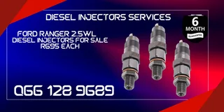 Ford Ranger 2.5wl Diesel Injectors For Sale On Exchange Or To Recon Your Own
