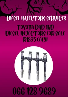 Toyota D4d 1kd Diesel Injectors For Sale On Exchange Or To Recon