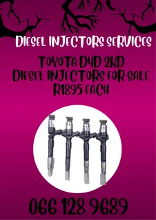 Toyota D4d 2kd Diesel Injectors For Sale On Exchange With Warranty
