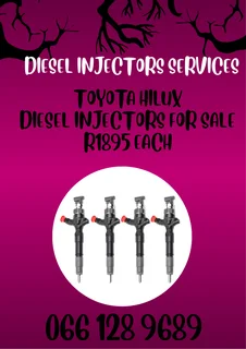 Toyota Hilux Diesel Injectors For Sale On Exchange Or To Recon Your Own