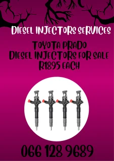 Toyota Prado Diesel Injectors For Sale On Exchange