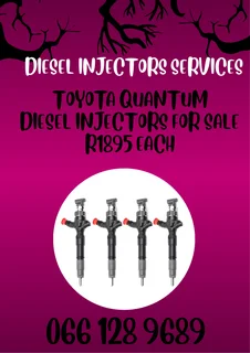 Toyota Quantum Diesel Injectors For Sale On Exchange Or To Recon Your Own