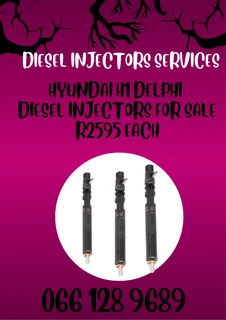 Hyundai H1 Delphi Diesel Injectors For Sale On Exchange