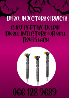 Chev Captiva Delphi Diesel Injectors For Sale On Exchange