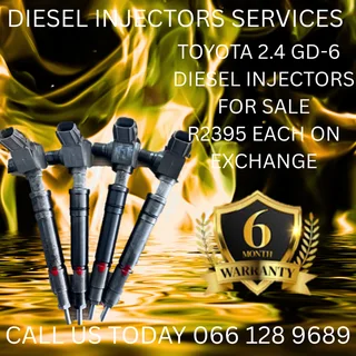 Toyota 2.4 Gd-6 Diesel Injectors For Sale On Exchange