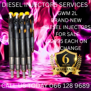 Gwm 2l Brand New Diesel Injectors For Sale On Exchange With Warranty