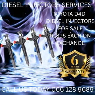 Toyota D4d Diesel Injectors For Sale On Exchange