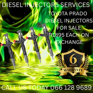 Toyota Prado Diesel Injectors For Sale On Exchange Or To Recon