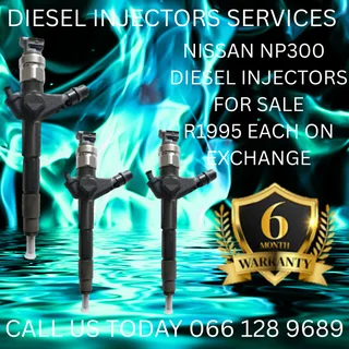 Nissan Np300 Diesel Injectors For Sale On Exchange With Warranty