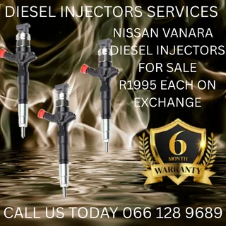 Nissan Navara Diesel Injectors For Sale On Exchange Or To Recon