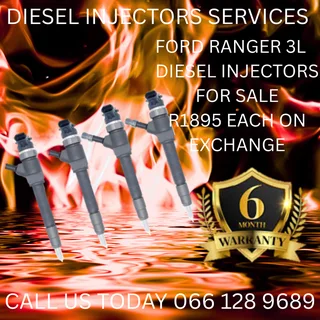 Ford Ranger 3l Diesel Injectors For Sale On Exchange Or To Recon