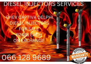 Chev Captiva Delphi Diesel Injectors For Sale On Exchange