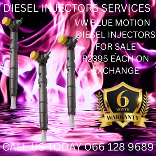 Vw Blue Motion Diesel Injectors For Sale On Exchange Or To Recon