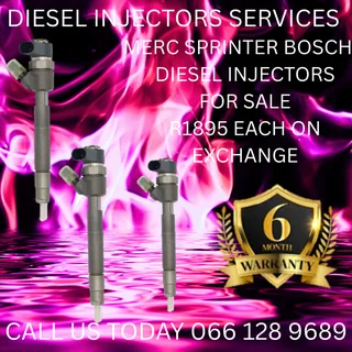 Merc Sprinter Bosch Diesel Injectors For Sale On Exchange