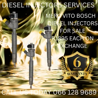 Merc Vito Bosch  Diesel Injectors For Sale On Exchange Or To Recon