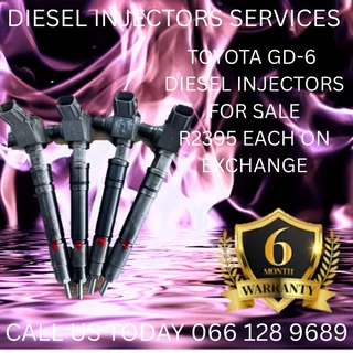 Toyota Gd-6 Diesel Injectors For Sale On Exchange Or To Recon