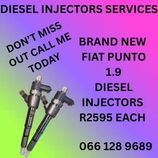 Fiat Punto Diesel Injectors For Sale On Exchange With 6 Month Warranty