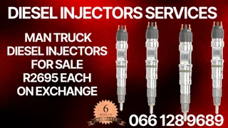 Man Truck Diesel Injectors For Sale On Exchange Or To Recon With 6 Month Warranty