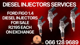 Ford Figo 1.4 Diesel Injectors For Sale On Exchange Or To Recon