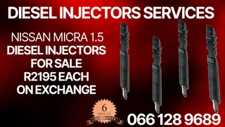 Nissan Micra 1.5 Diesel Injectors For Sale On Exchange Or To Recon