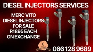 Merc Vito Bosch Diesel Injectors For Sale On Exchange Or To Recon