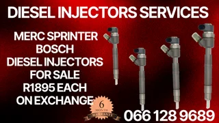Merc Sprinter Bosch Diesel Injectors For Sale On  Exchange Or To Recon