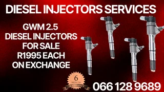 Gwm 2.5 Diesel Injectors For Sale On Exchange Or To Recon
