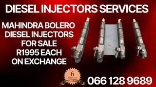 Mahindra Bolero Diesel Injectors For Sale On Exchange Or To Recon