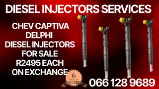 Chev Captiva Delphi Diesel Injectors For Sale On Exchange Or To Recon